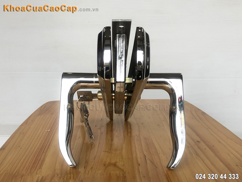 Kh&oacute;a cửa ch&iacute;nh bằng inox SS-8510-Dai - ảnh 2