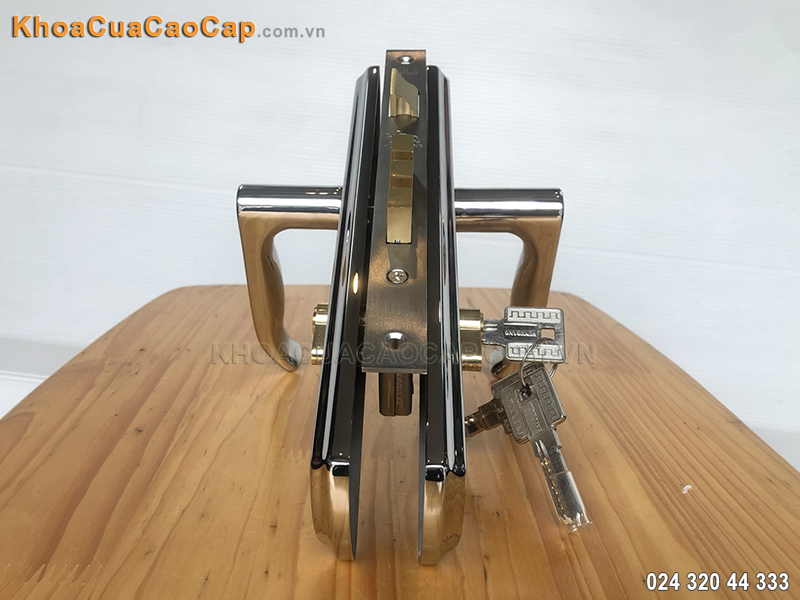 Kh&oacute;a cửa ch&iacute;nh bằng inox SS-8510-Dai - ảnh 3