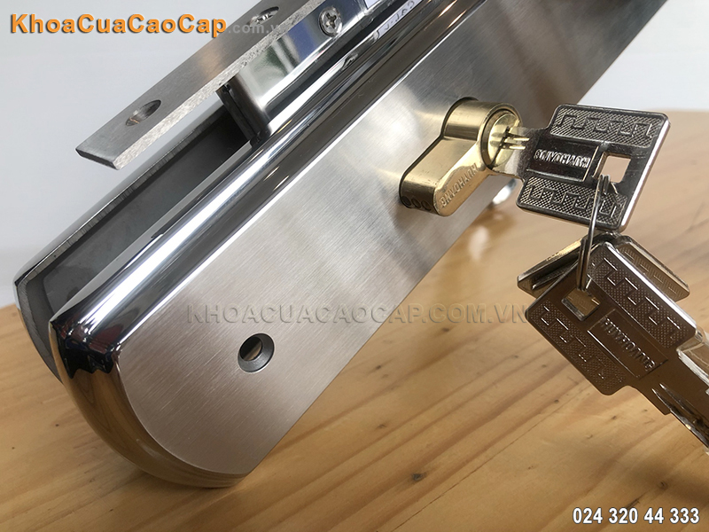 Kh&oacute;a cửa ch&iacute;nh bằng inox SS-8510-Dai - ảnh 4