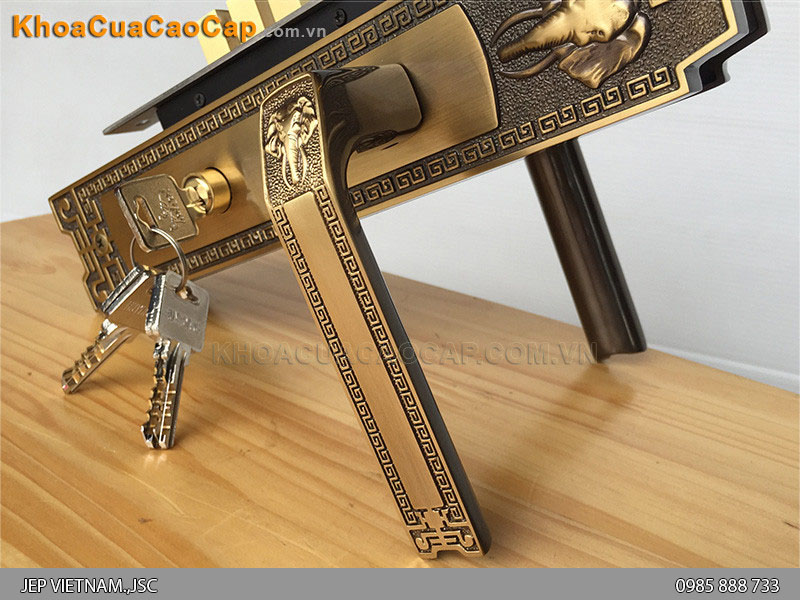 Kh&oacute;a cửa ch&iacute;nh Con Voi HCR 8528 - ảnh 4