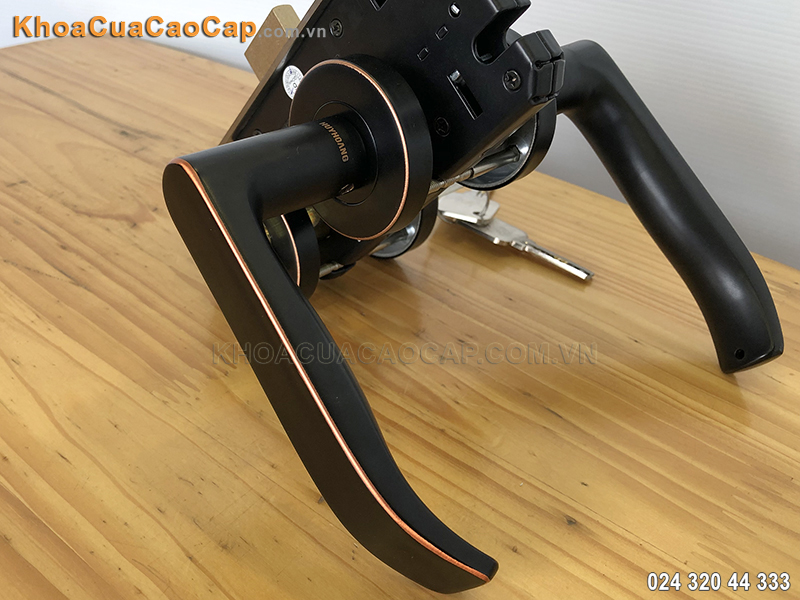 Khóa ốp rời phân thể màu đen SSPT5810-ABC - ảnh 4