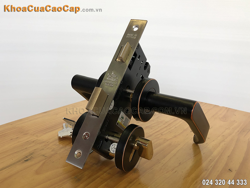 Khóa ốp rời phân thể màu đen SSPT5810-ABC - ảnh 5