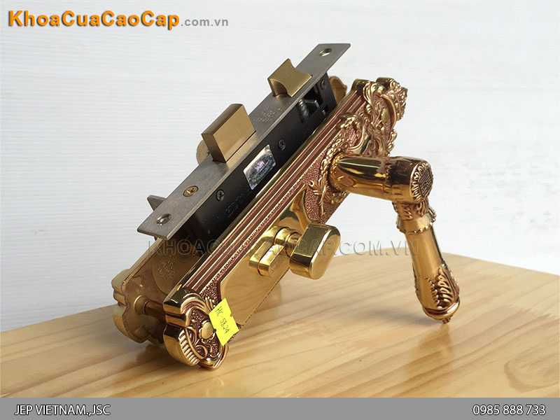 Khóa tay gạt cửa gỗ thông phòng HC 5824 - ảnh 1