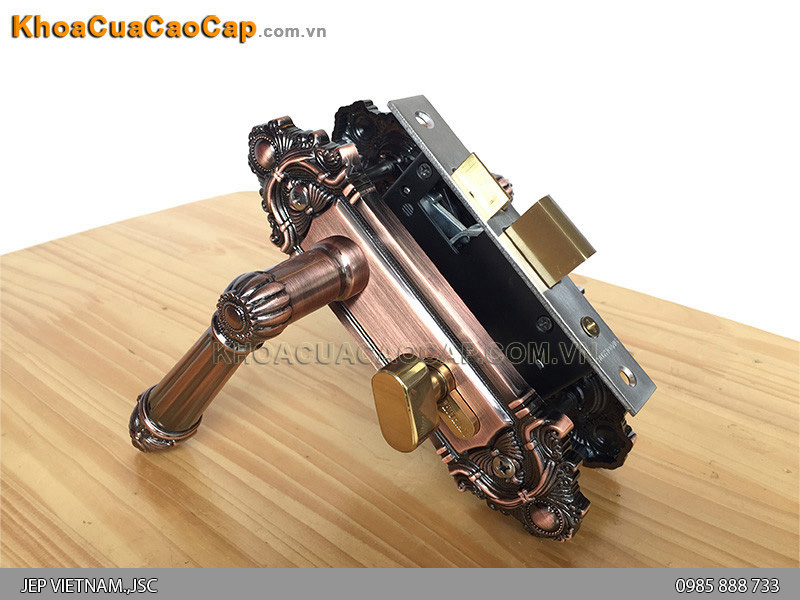 Khóa tay nắm cửa phòng vệ sinh EX 5030 - ảnh 2