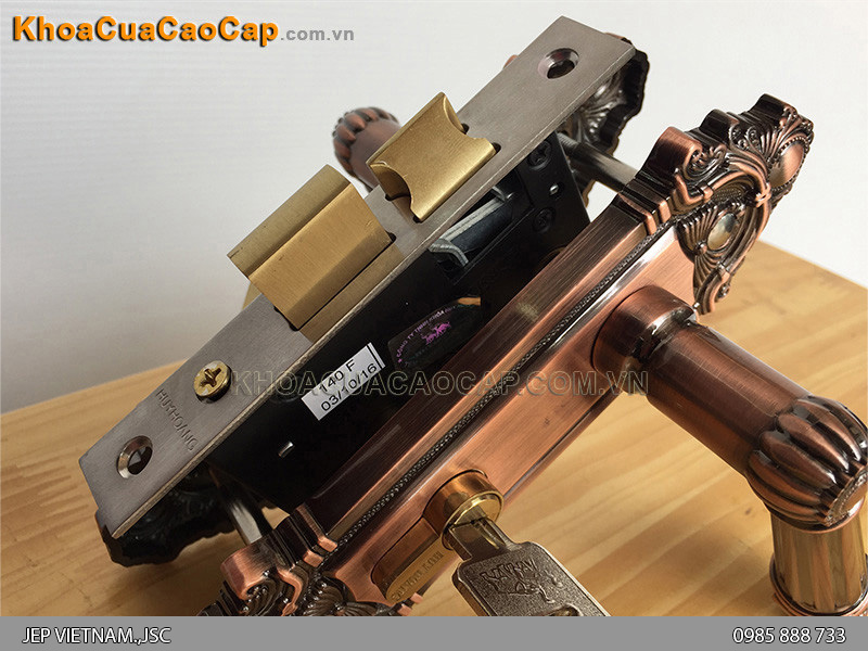 Khóa tay nắm cửa phòng vệ sinh EX 5030 - ảnh 3