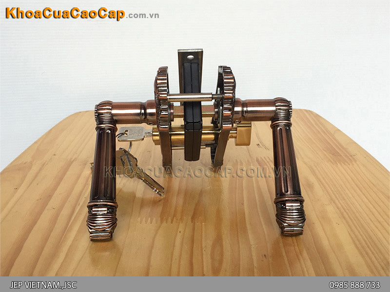 Khóa tay nắm cửa phòng vệ sinh EX 5030 - ảnh 4