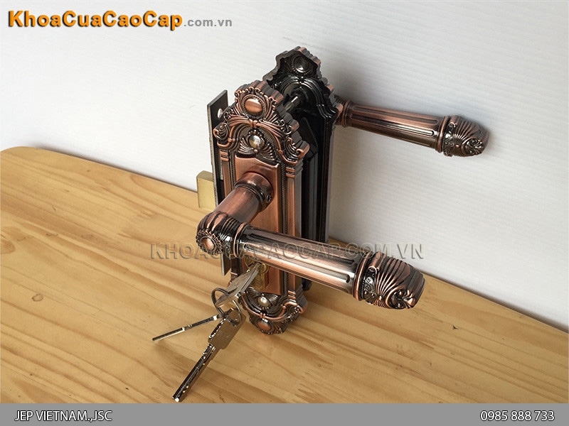 Khóa tay nắm cửa phòng vệ sinh EX 5030 - ảnh 5