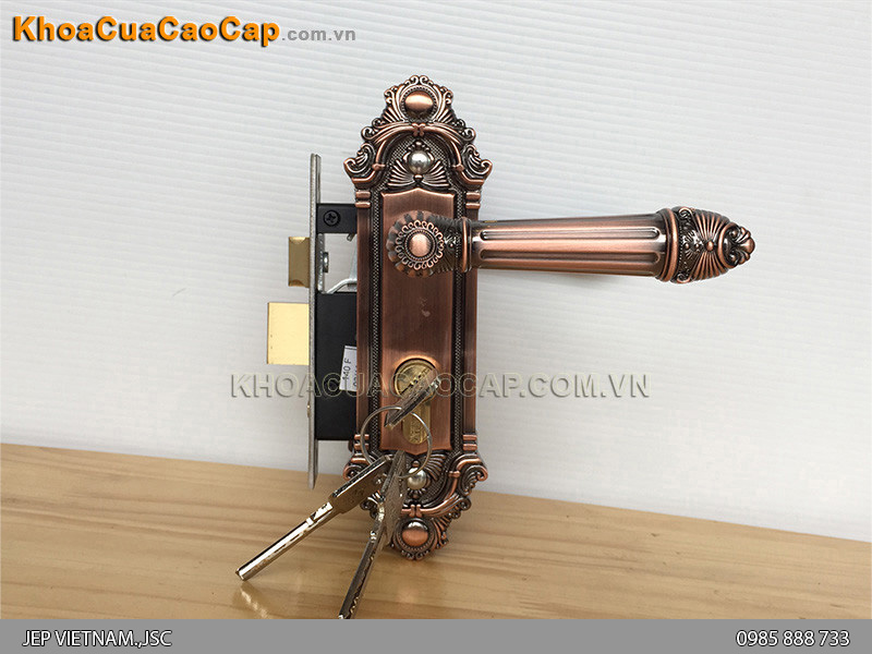 Khóa tay nắm cửa phòng vệ sinh EX 5030 - ảnh 6