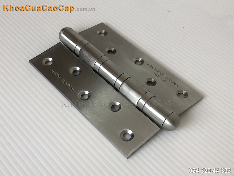 Bản lề lá bằng inox SUS304 số 04 - ảnh 2