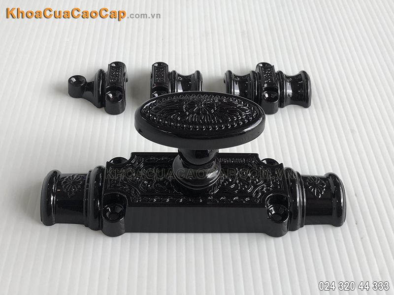 Clemon cửa đi màu đồng giả cổ EX02 - 2