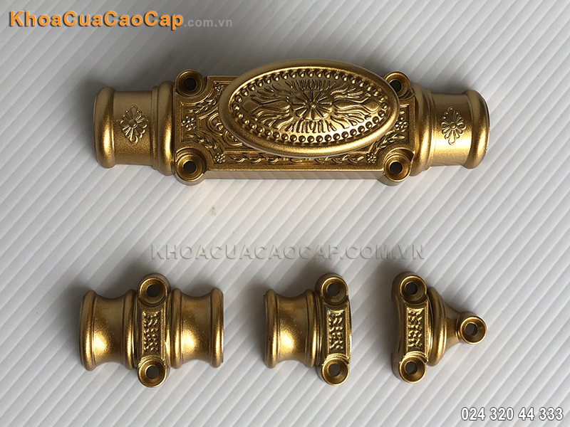 Clemon cửa đi màu đồng giả cổ EX02 - 1