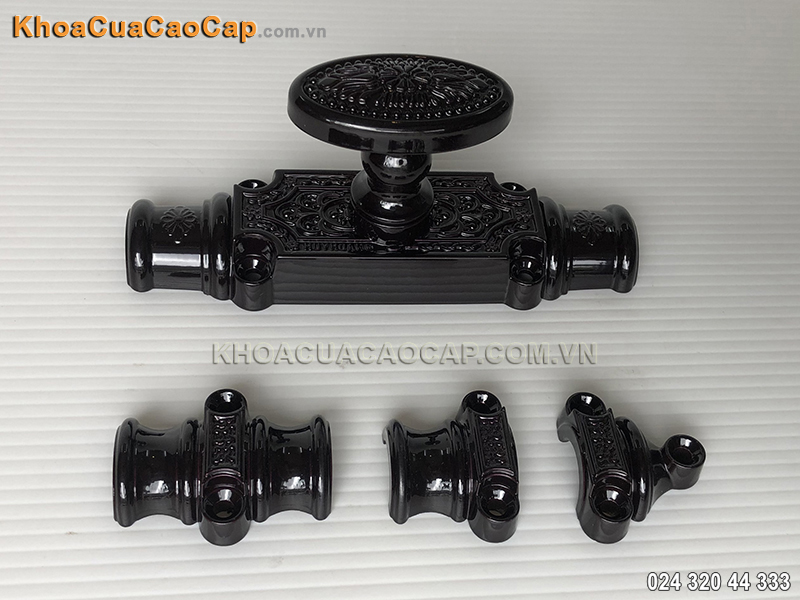 Clemon cửa đi màu đồng giả cổ EX02 - 3