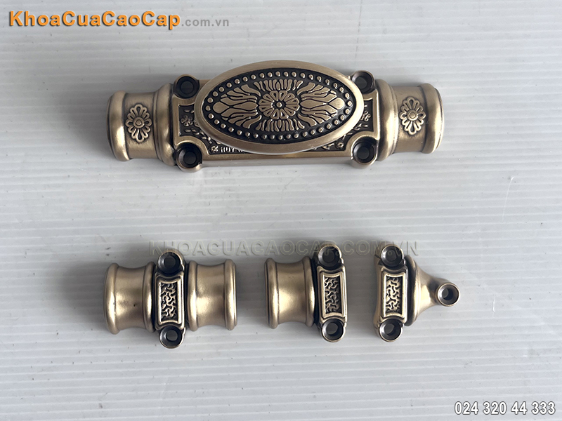 Cremone cửa sổ bằng đồng HCx03 - ảnh 1