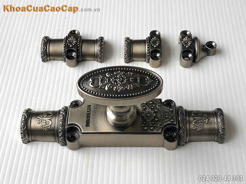Cremone ex-2902 mạ đồng r&ecirc;u - 3
