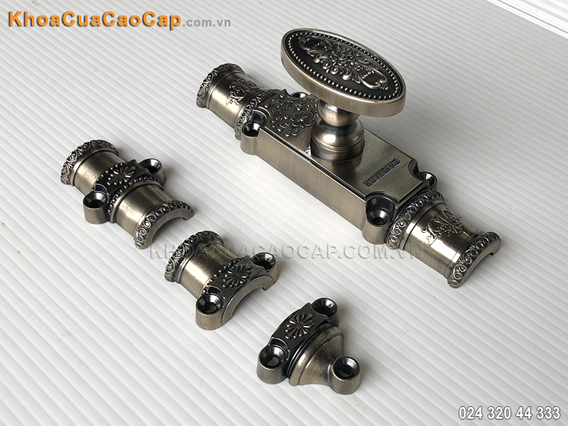 Cremone ex-2902 mạ đồng r&ecirc;u - 5