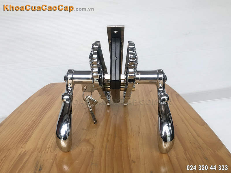Kh&oacute;a cửa ch&iacute;nh Huy Ho&agrave;ng EX-8529-PCD - ảnh 2