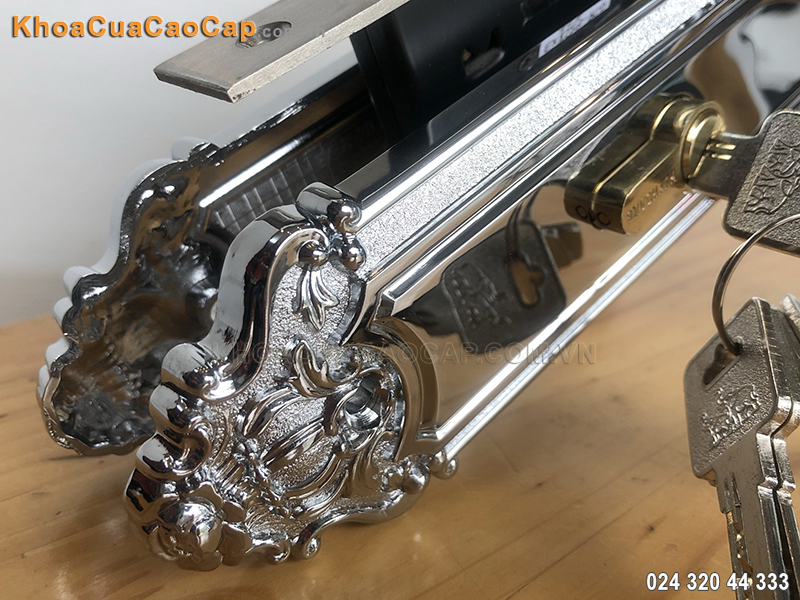 Kh&oacute;a cửa ch&iacute;nh Huy Ho&agrave;ng EX-8529-PCD - ảnh 4
