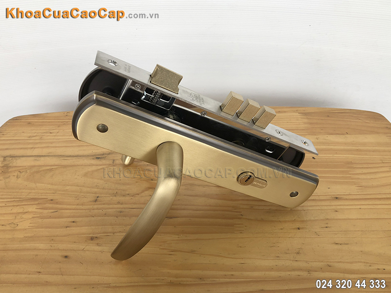 Khóa cửa chính Huy Hoàng HCX8566 - ảnh 4