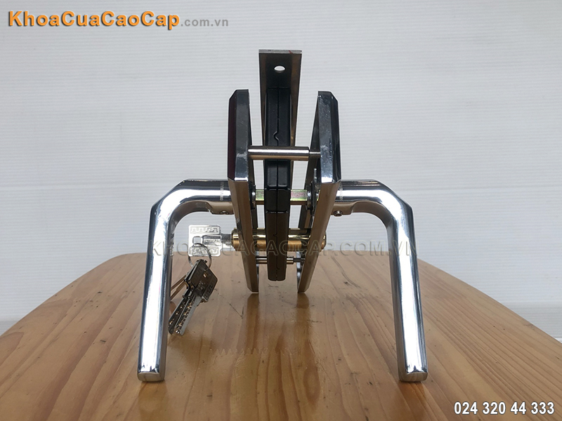Khóa cửa tay gạt Huy Hoàng EX 8533 - ảnh 2
