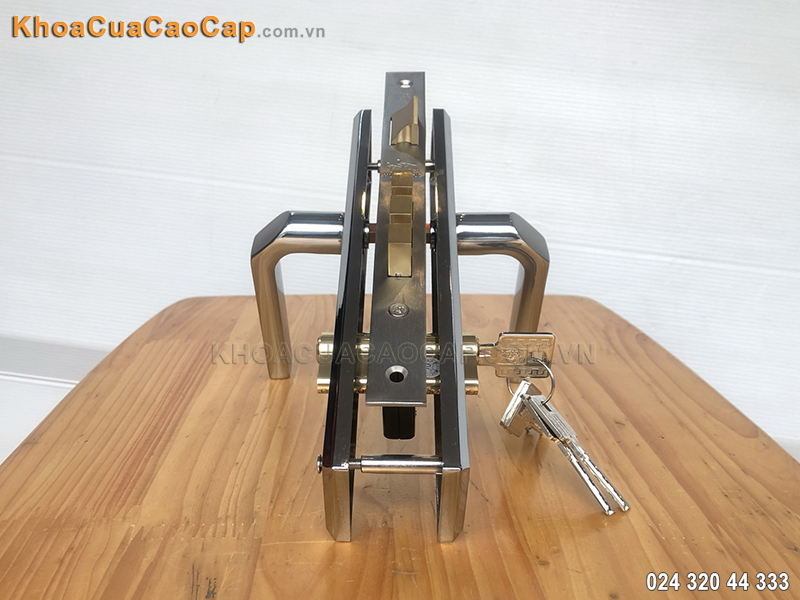 Khóa cửa tay gạt Huy Hoàng EX 8533 - ảnh 3