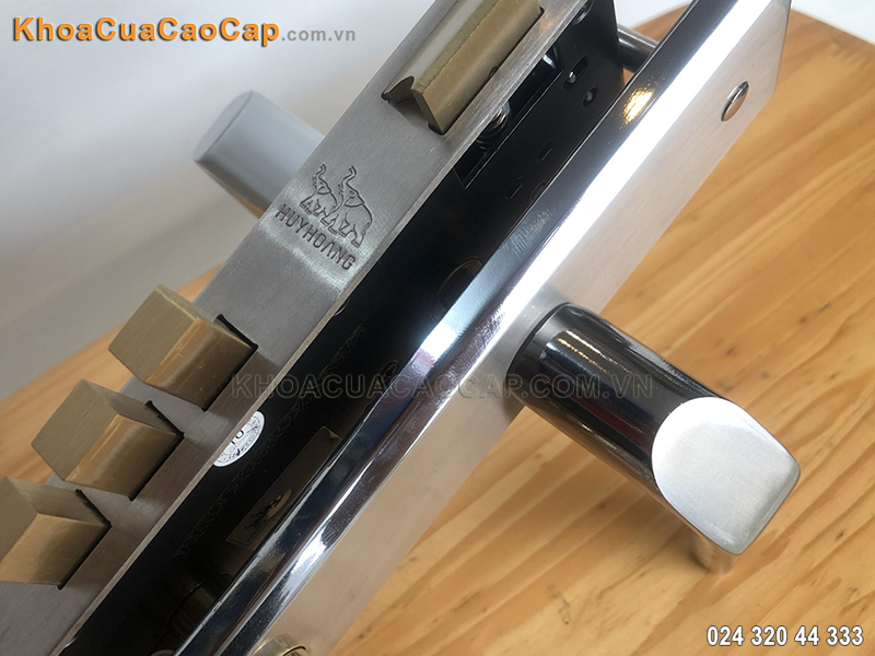 Khóa cửa tay gạt Huy Hoàng EX 8533 - ảnh 4