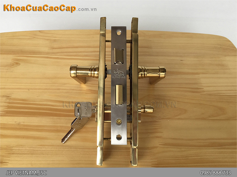 Kh&oacute;a cửa tay gạt Huy Ho&agrave;ng HC5822 - ảnh 5