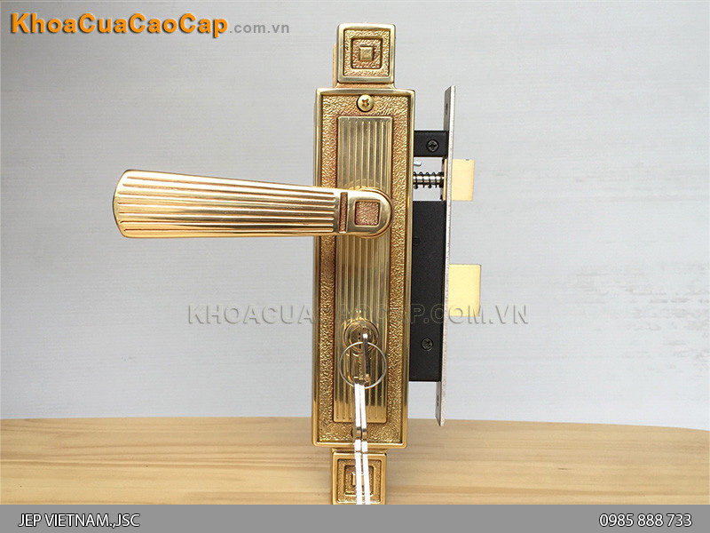 Kh&oacute;a cửa tay gạt Huy Ho&agrave;ng HC5822 - ảnh 6