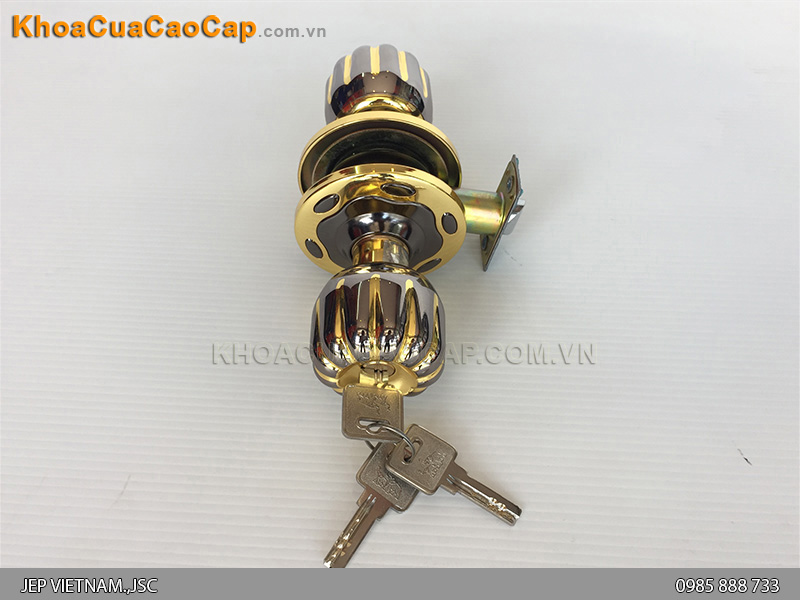 Khóa cửa tay nắm tròn HC03 - ảnh 2